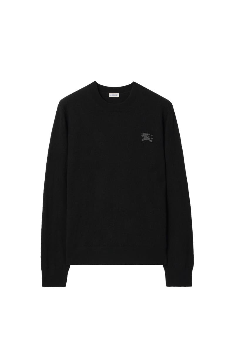 Burberry Wool Sweater, Alternate, color, Black