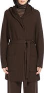 Max Mara Leisure Finezza Hooded Virgin Wool Cardigan
