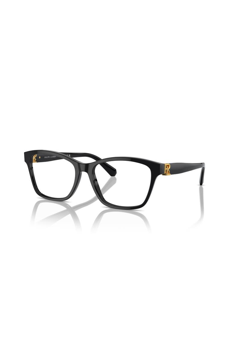 56mm Cat Eye optical glasses, Main, color, Black