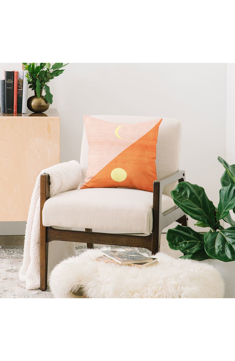 Deny Designs Nick Nelson Last Days Of Summer Throw Pillow, Alternate, color, 