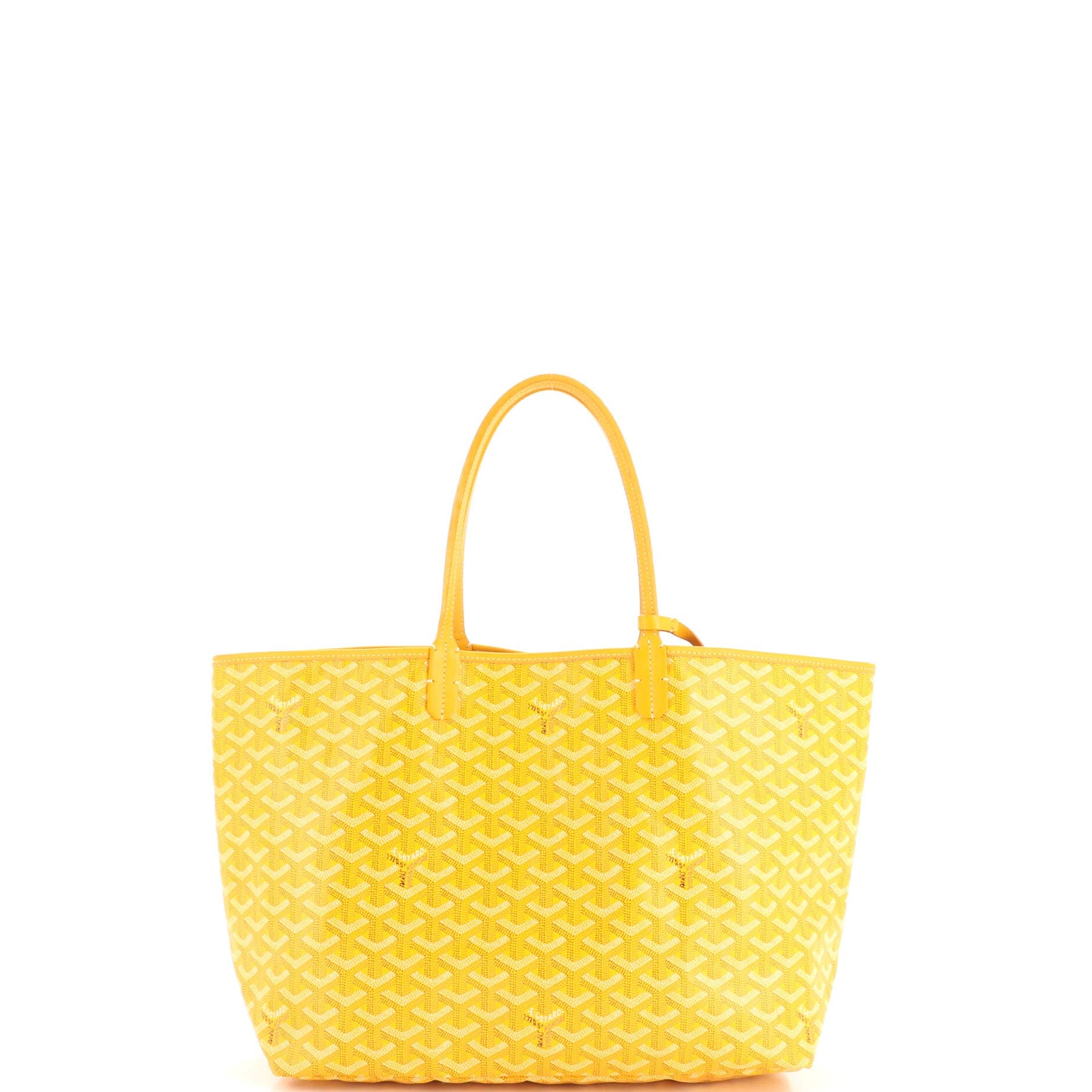 Saint Louis Tote Coated Canvas PM, Alternate, color, Yellow