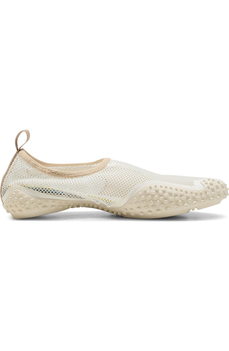 PUMA Gender Inclusive Mostro Flex Mesh Slip-On, Alternate, color, Warm White/ Light Sand