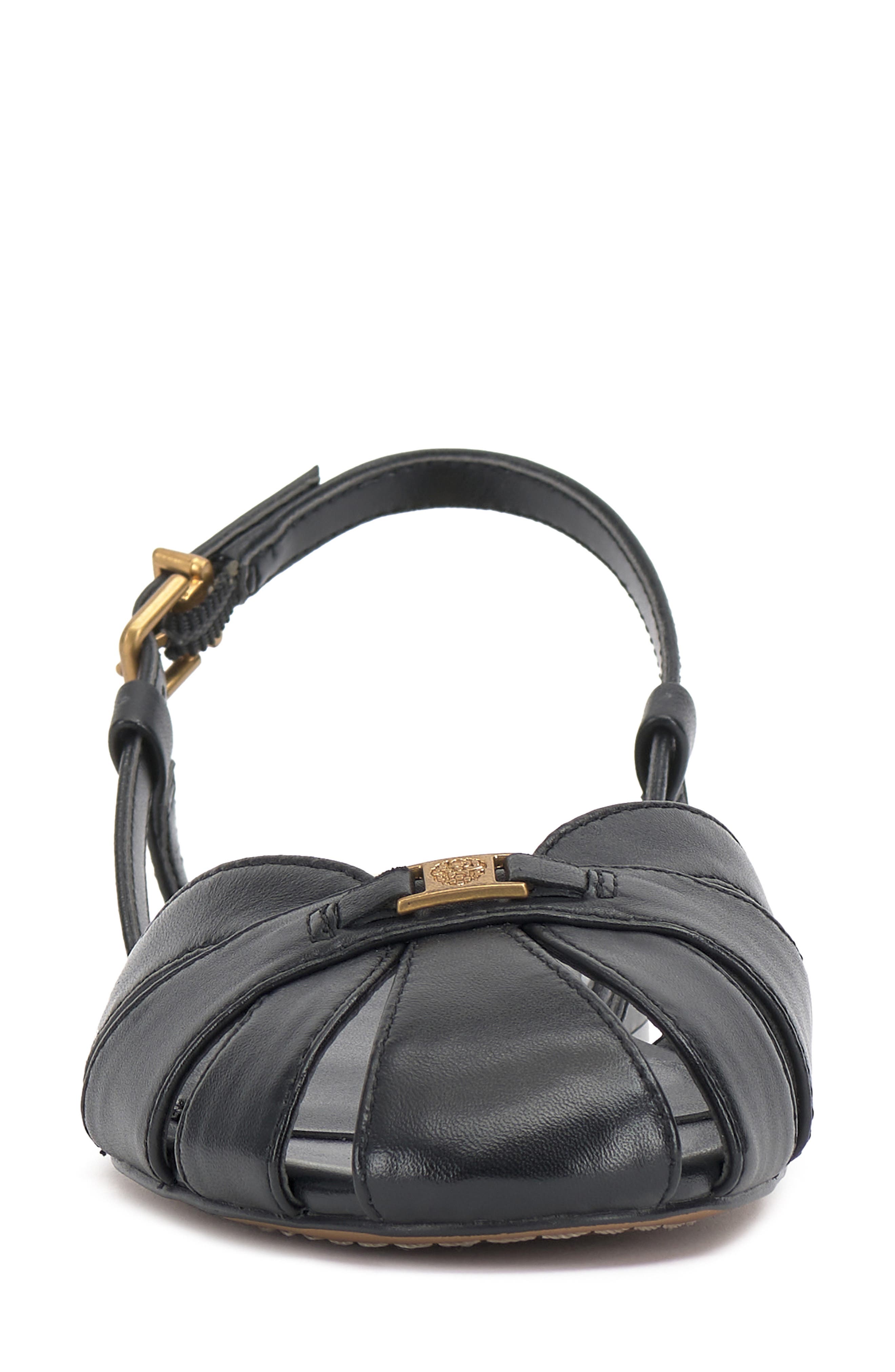 Vince Camuto Cacey Slingback Sandal, Alternate, color, Black