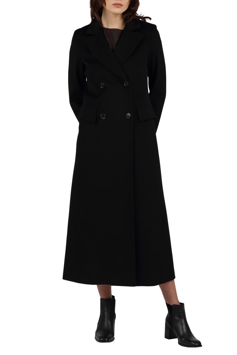 Blake Cashmere A-Line Coat, Main, color, BLACK