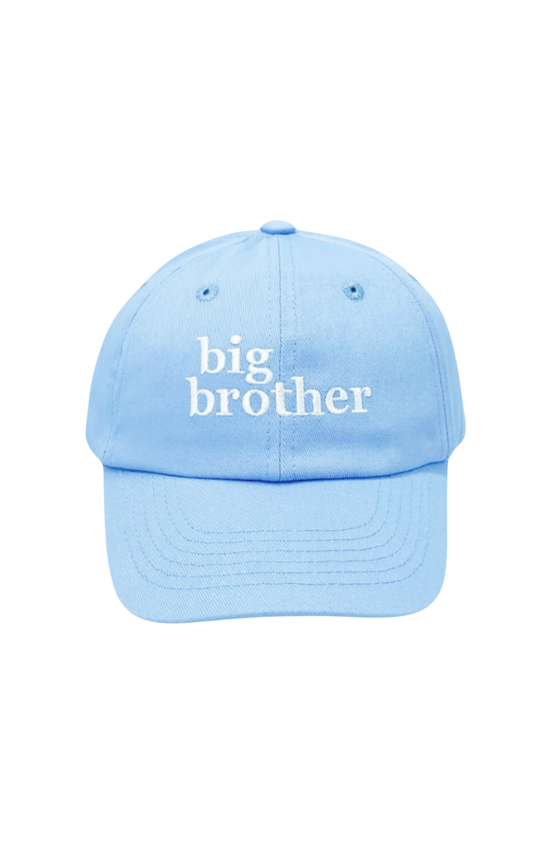 Bits & Bows Big Brother Twill Baseball Hat, Main, color, Blue