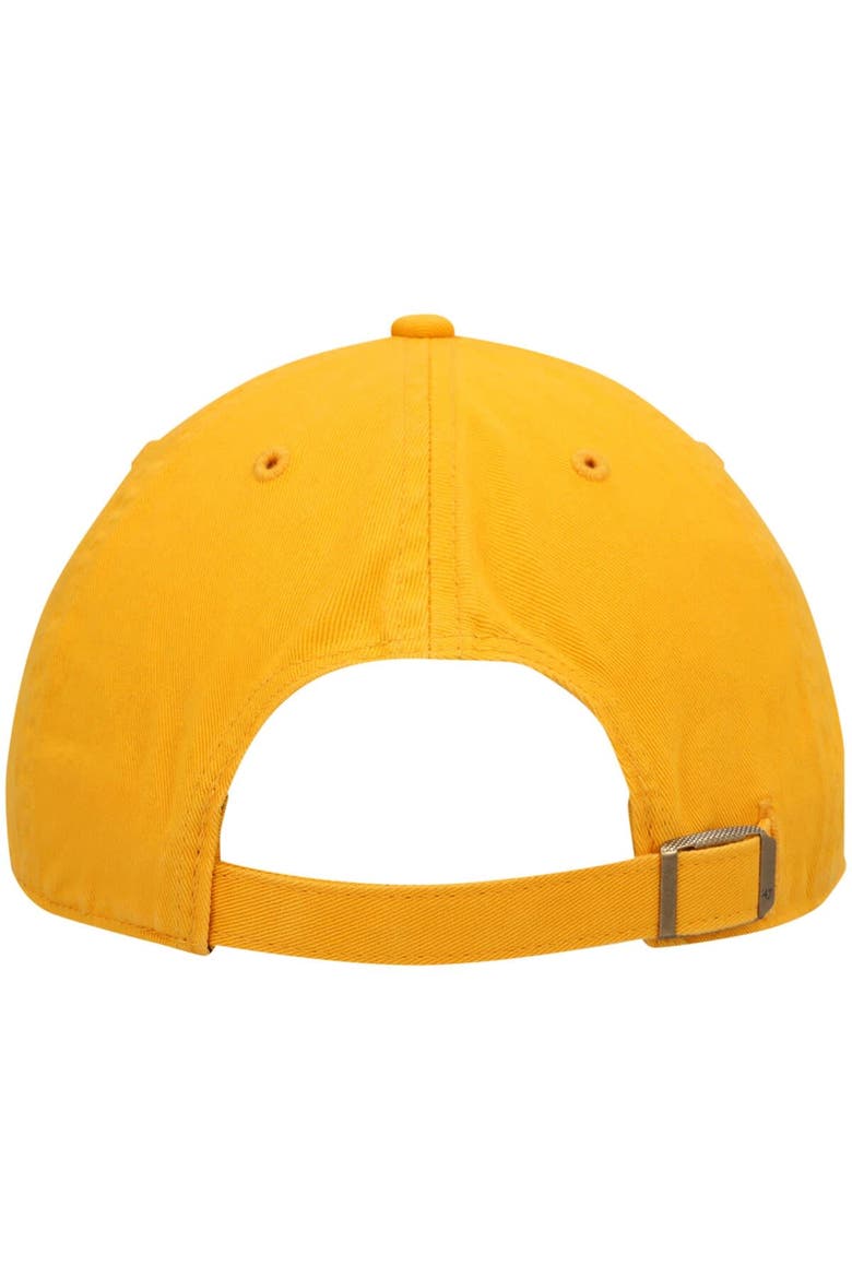 Men's '47 Gold Washington Football Team Secondary Clean Up Adjustable Hat, Alternate, color, Gold