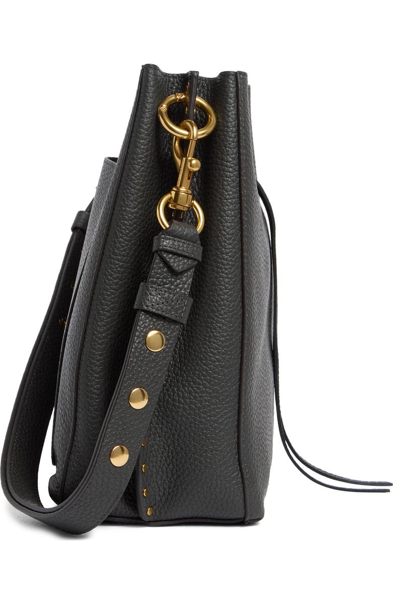 Rebecca Minkoff Darren Pebbled Leather Shoulder Bag, Alternate, color,