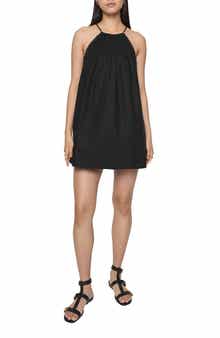 Rebecca Minkoff Beth Sleeveless Smocked Minidress