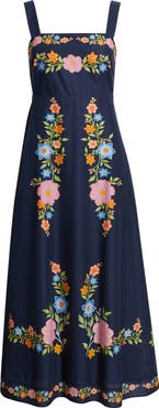 Eliza J Sleeveless Maxi Sundress