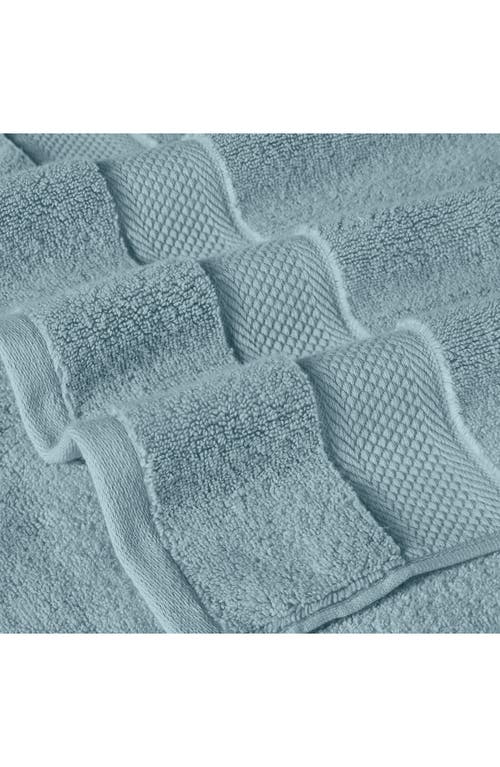 Modern Threads Luxury Quick Dry 6-piece Towel Set In Seafoam