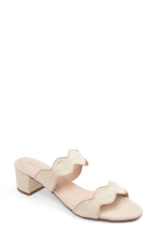 Shop Patricia Green Palm Beach Slide Sandal In Natural Linen