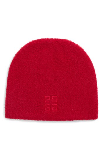 Givenchy Wool Blend Beanie In Red