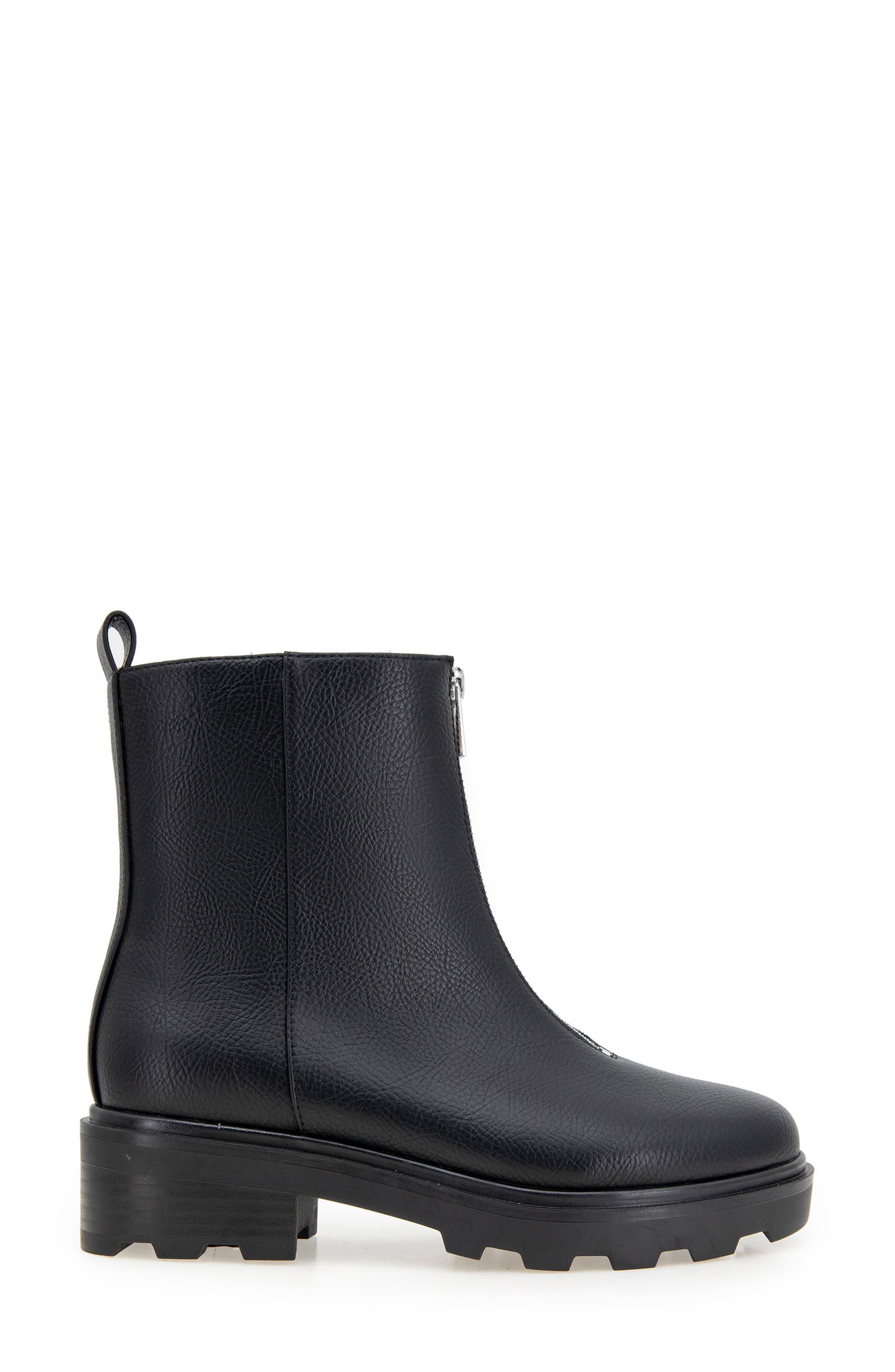Kensie Emilia Lug Sole Boot, Alternate, color, Black