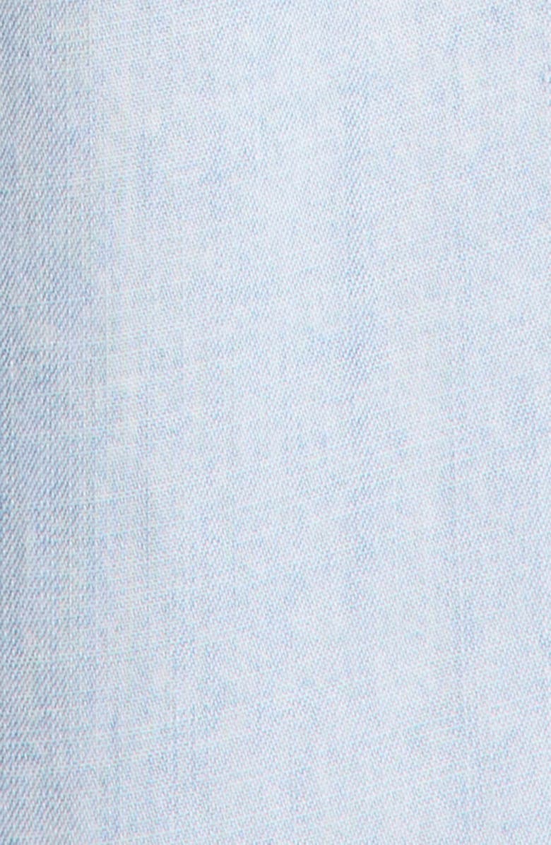 Splendid Landon Sleeveless Denim Dress, Alternate, color, Bleached Indigo Blue