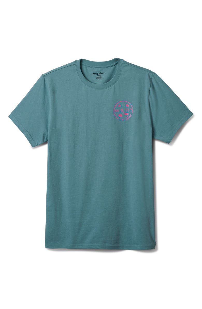 Maui & Sons Rad Cookie Graphic T-Shirt, Alternate, color, Steel Blue