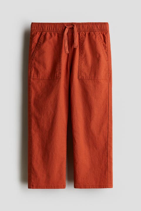 Linen-blend Trousers