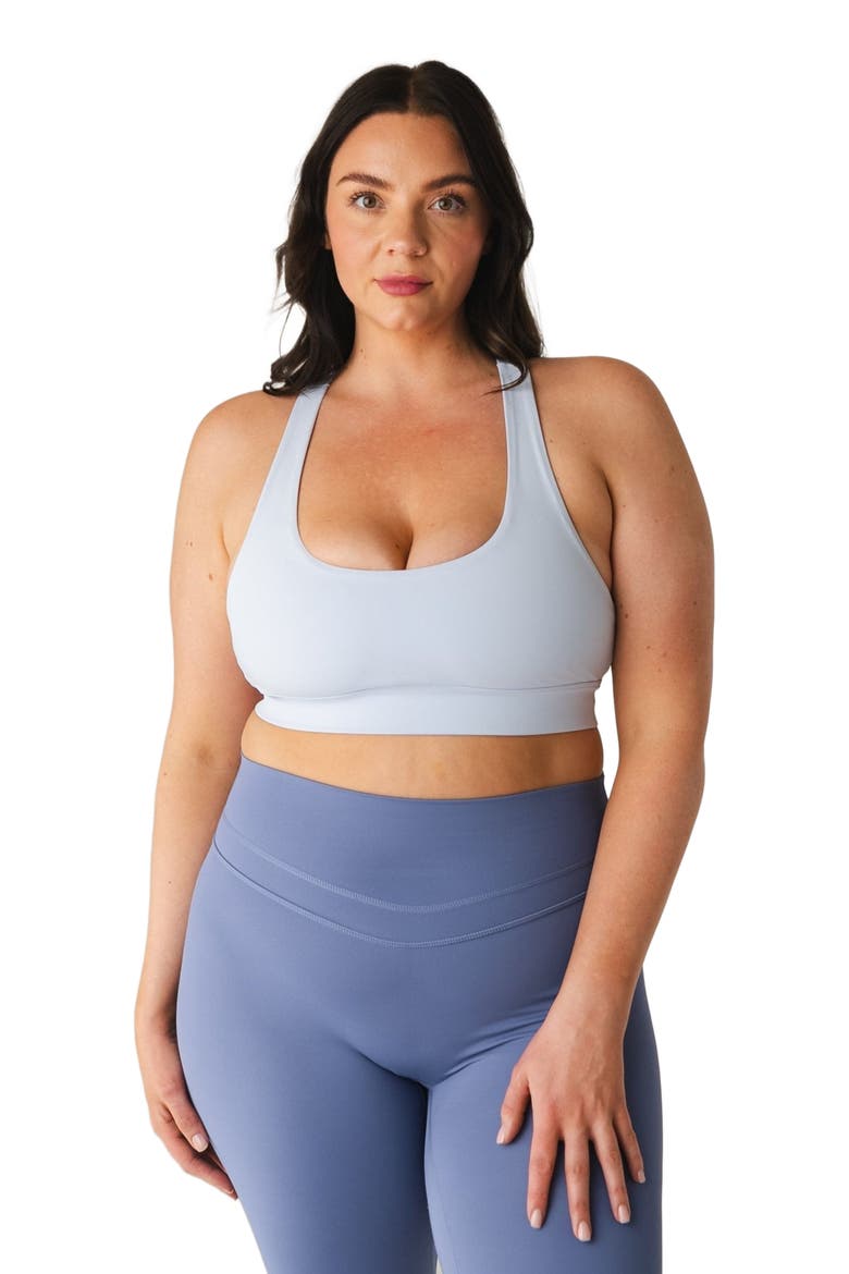 Revive Racer Bra, Alternate, color, Ice