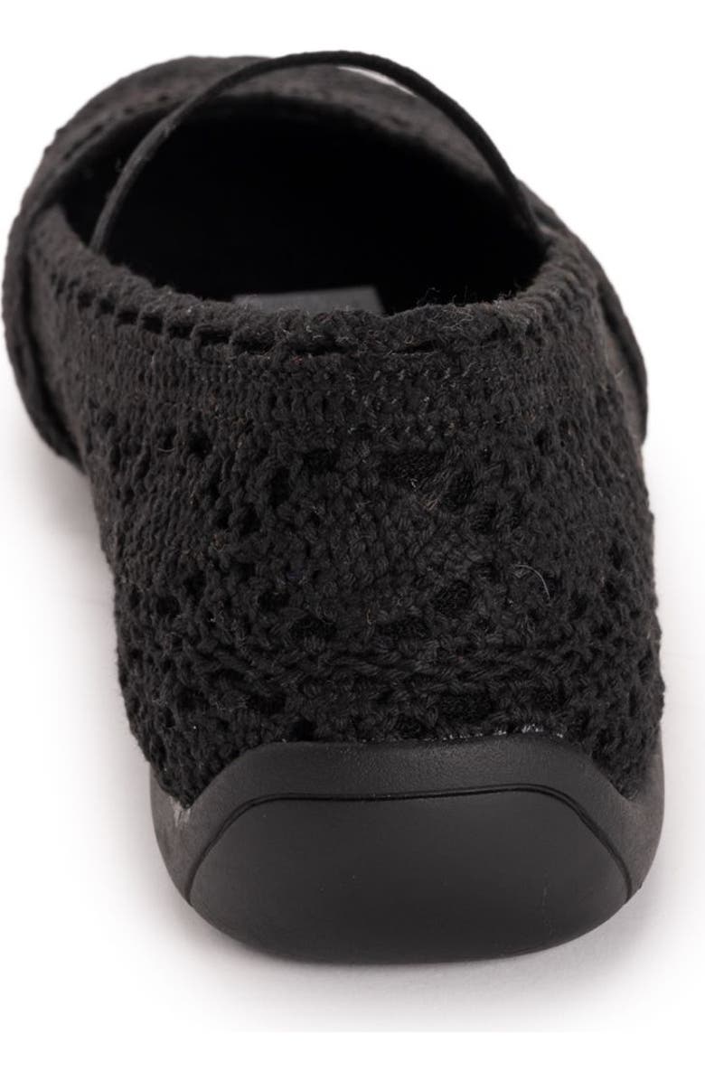 MUK LUKS Shelby Ballerina Shoe, Alternate, color, Black