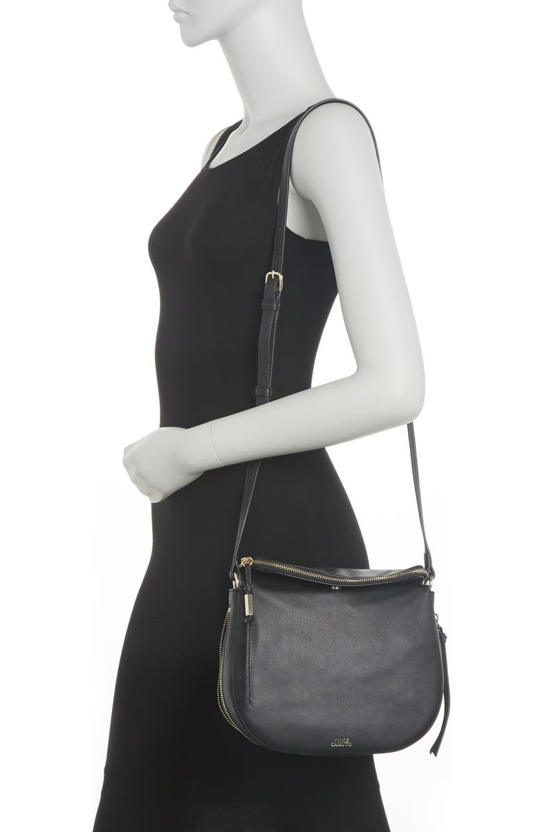 Vince Camuto Kenzy Large Leather Crossbody Bag, Alternate, color,