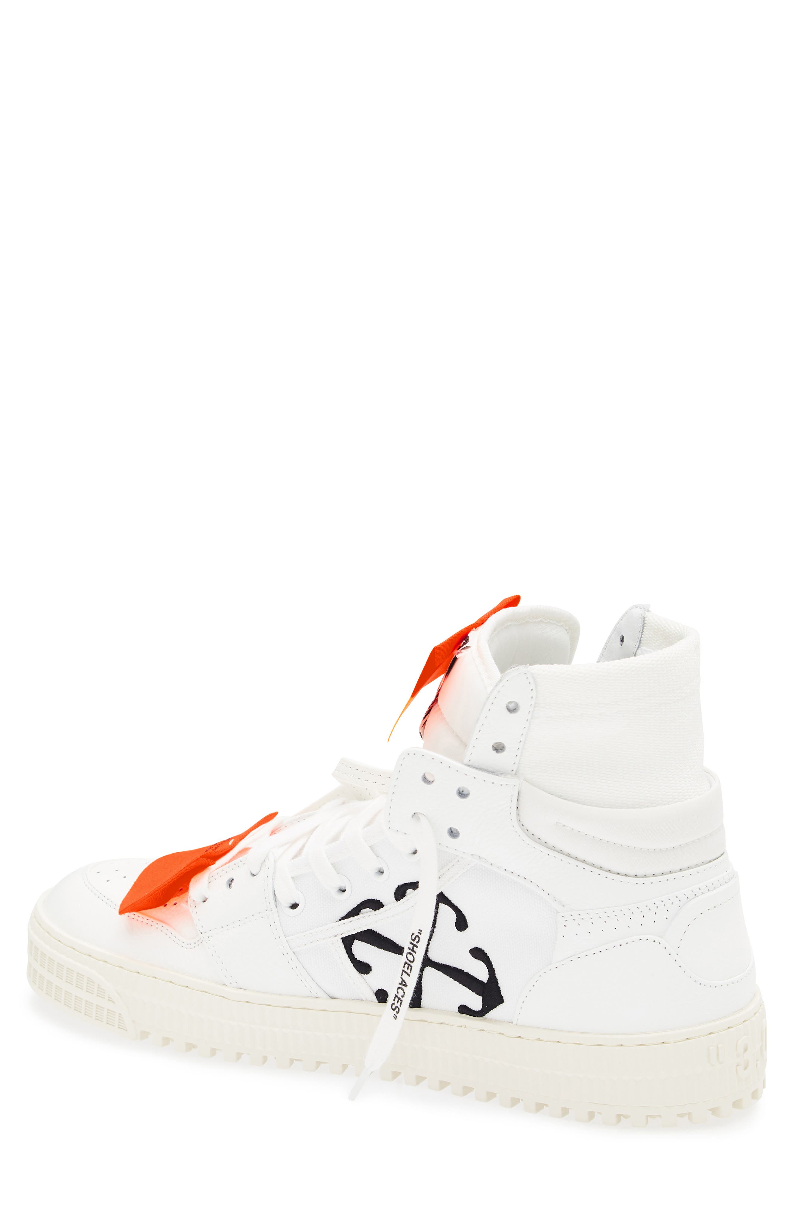 Off-White 3.0 Off Court Leather High Top Sneaker, Alternate, color, 