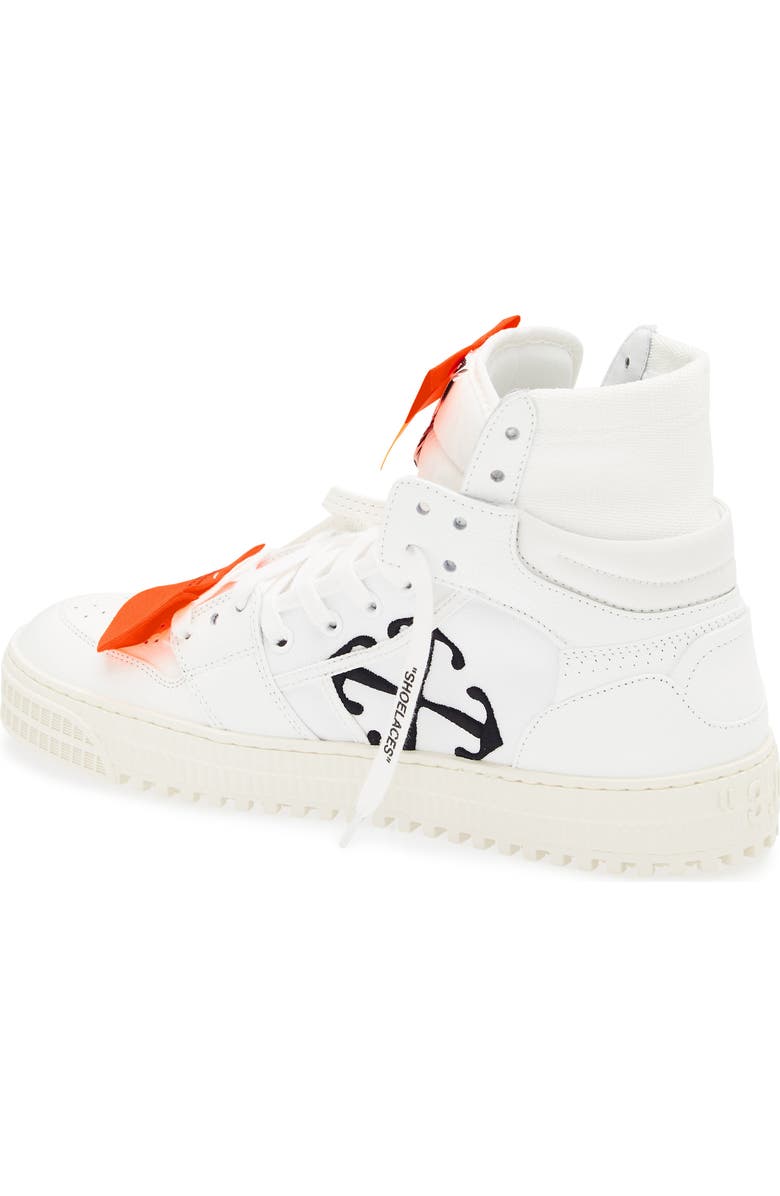 Off-White 3.0 Off Court Leather High Top Sneaker, Alternate, color,