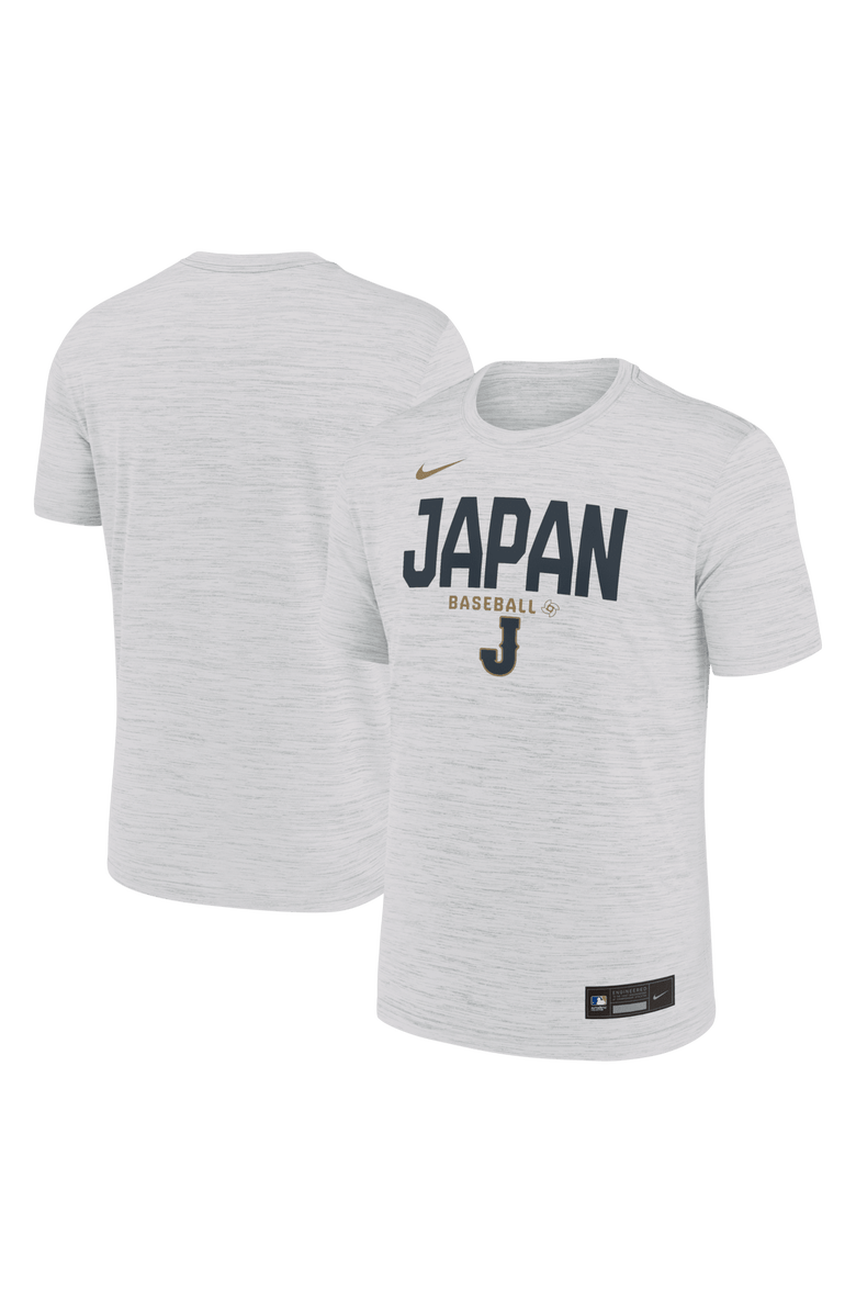 Nike Men's Nike White Japan Baseball 2026 World Baseball Classic Velocity Dri-FIT T-Shirt, Main, color, White