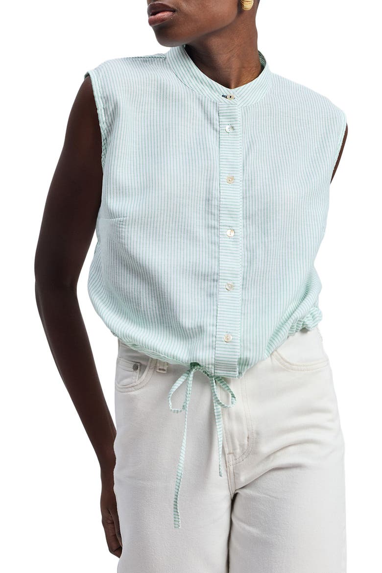 Button-down with Lace Shirt, Main, color, Parallel Paths