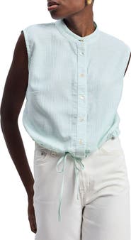 Reistor Button-down with Lace Shirt