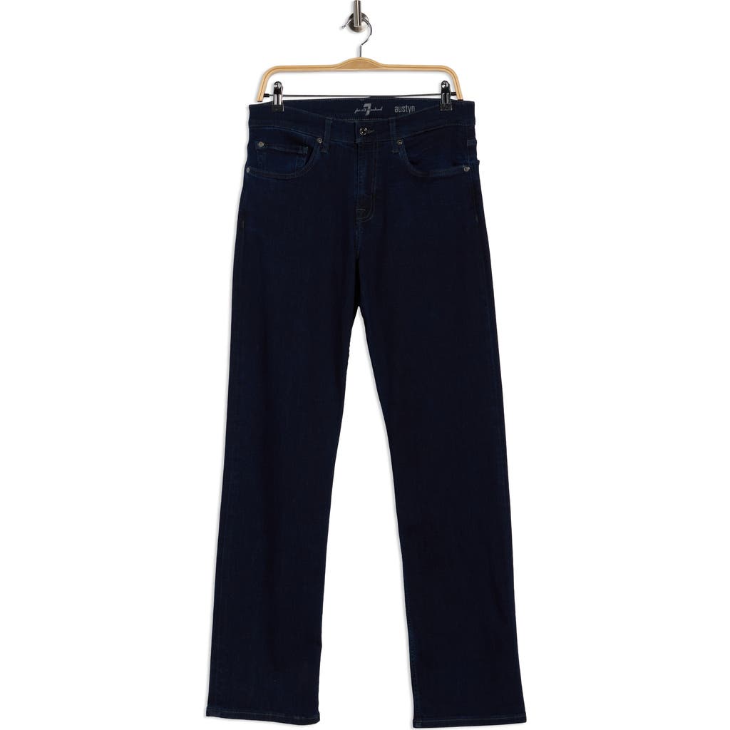 7 For All Mankind Austyn Relaxed Straight Leg Jeans In Blue