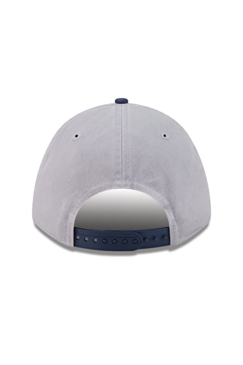 Men's New Era  Gray Dallas Cowboys Team Loyal A-Frame 9FORTY Adjustable Hat, Alternate, color, Gray