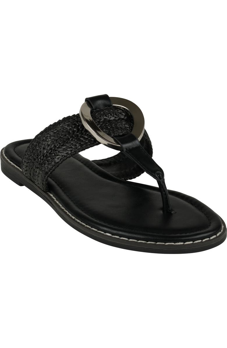 GOOD CHOICE NEW YORK Jovie Woven Flip Flop, Main, color,