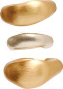 Cult Gaia Solene Set of 3 Cuff Earrings