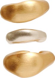 Cult Gaia Solene Set of 3 Cuff Earrings