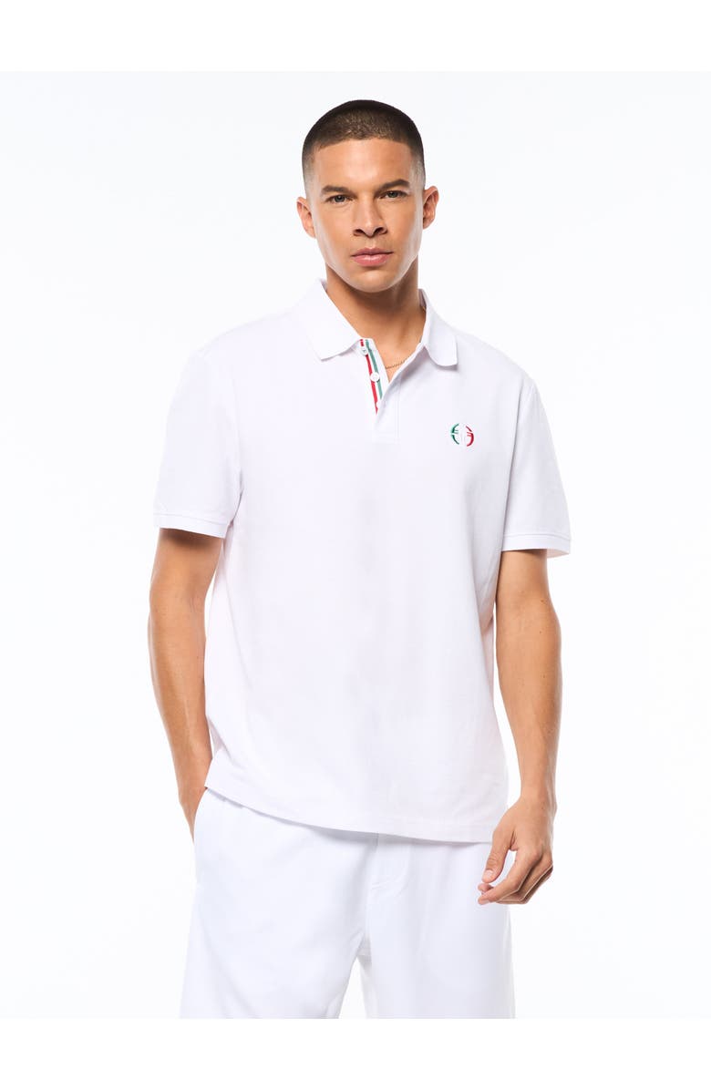 Sergio Tacchini Eredita Polo, Main, color, Brilliant White