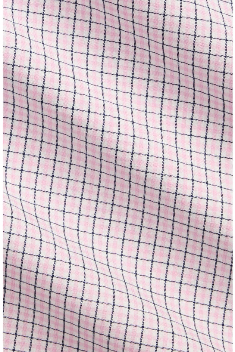 Classic Fit Check Cotton Poplin Button-Down Shirt, Alternate, color, PINK BLUE MULTI