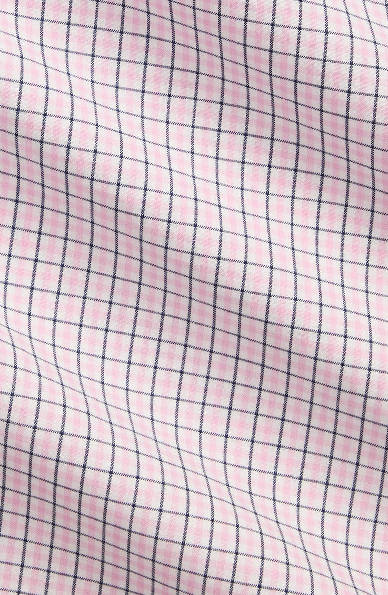 Polo Ralph Lauren Classic Fit Check Cotton Poplin Button-Down Shirt, Alternate, color, Pink Blue Multi