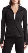 YOGALICIOUS Slim Fit Hooded Zip Jacket