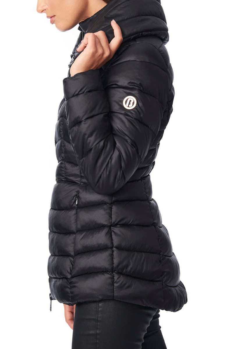 Bernardo Packable EcoPlume<sup>™</sup> Puffer Jacket, Alternate, color, 