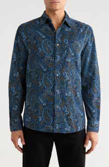 NICOBY Ultrasoft Corduroy Long Sleeve Button-Up Shirt