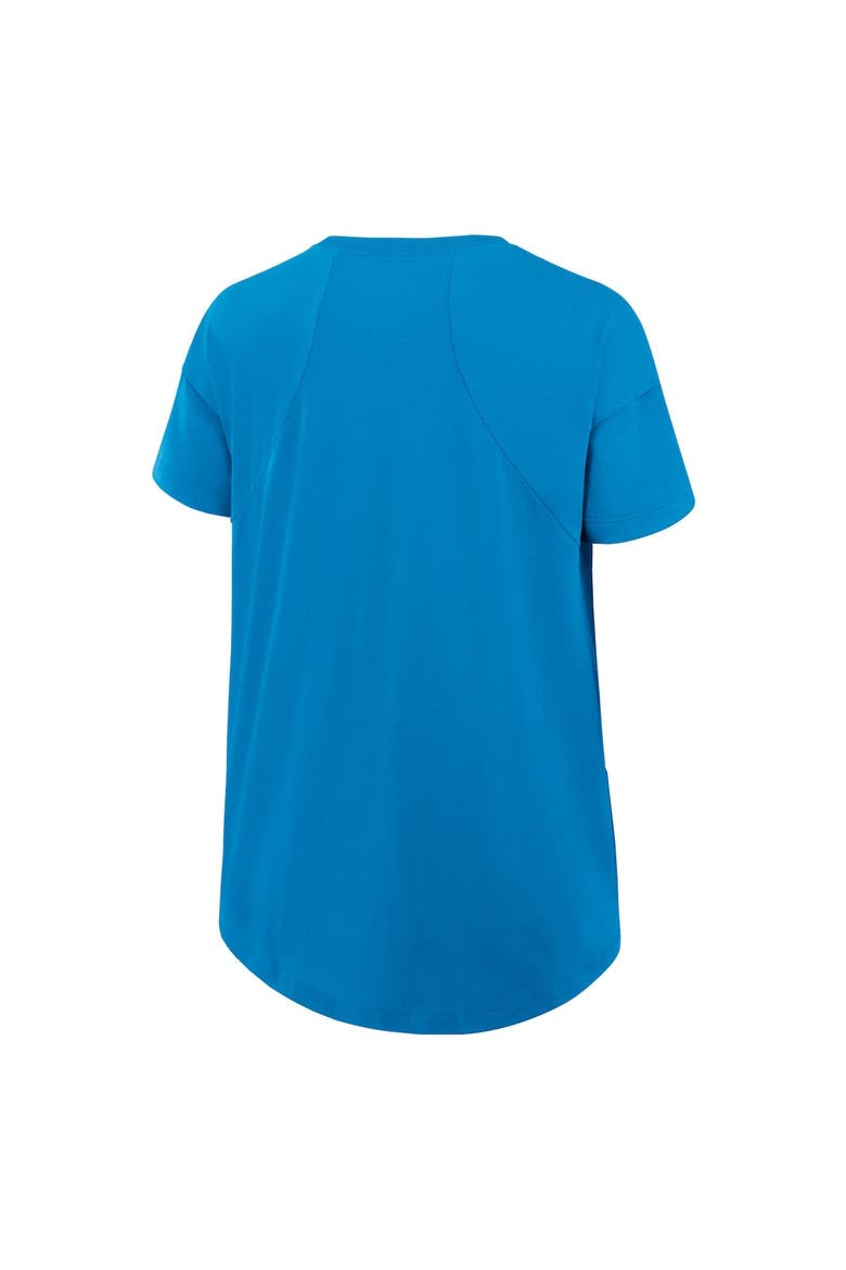 Women's Nike Blue Philadelphia Phillies 2025 City Connect Flowy Fashion Tri-Blend Performance T-Shirt, Alternate, color, Blue
