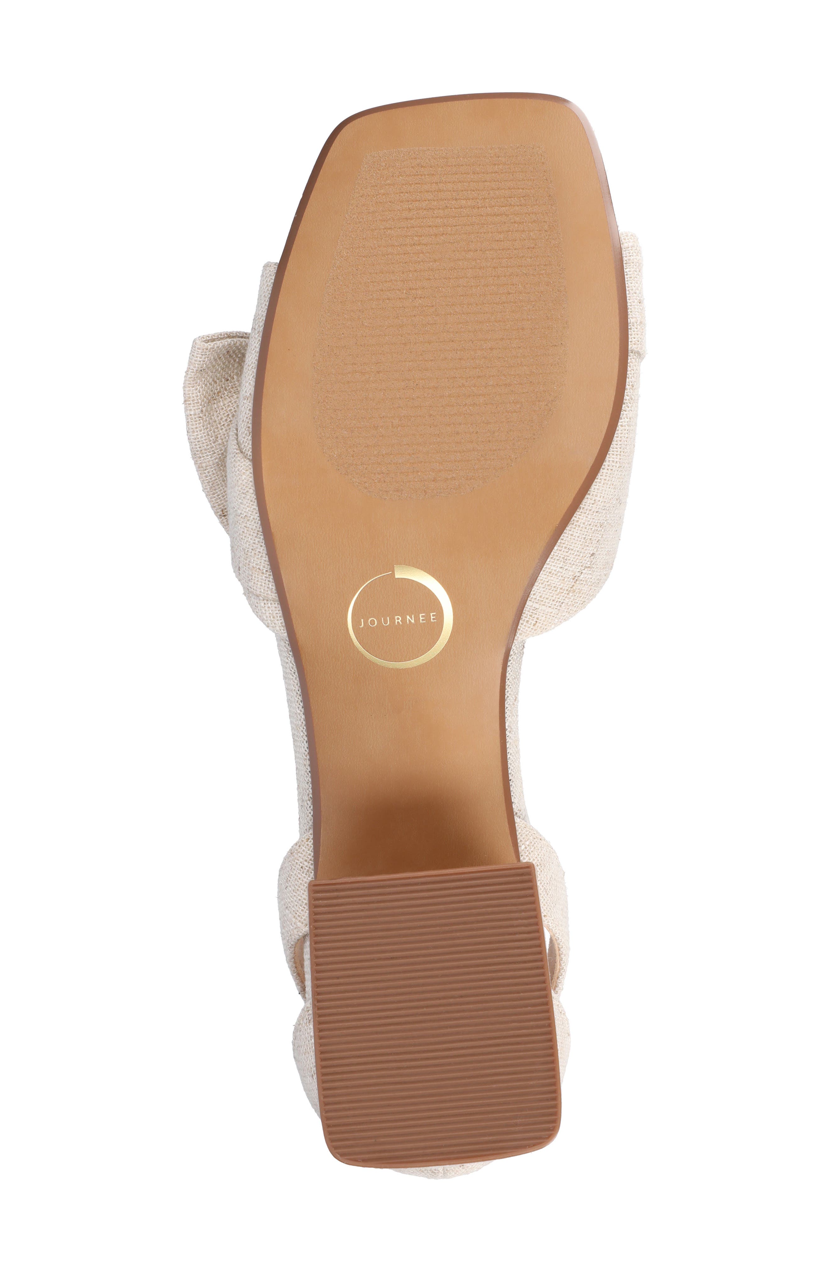 Zevi Bow Block Heel Sandal, Alternate, color, BONE