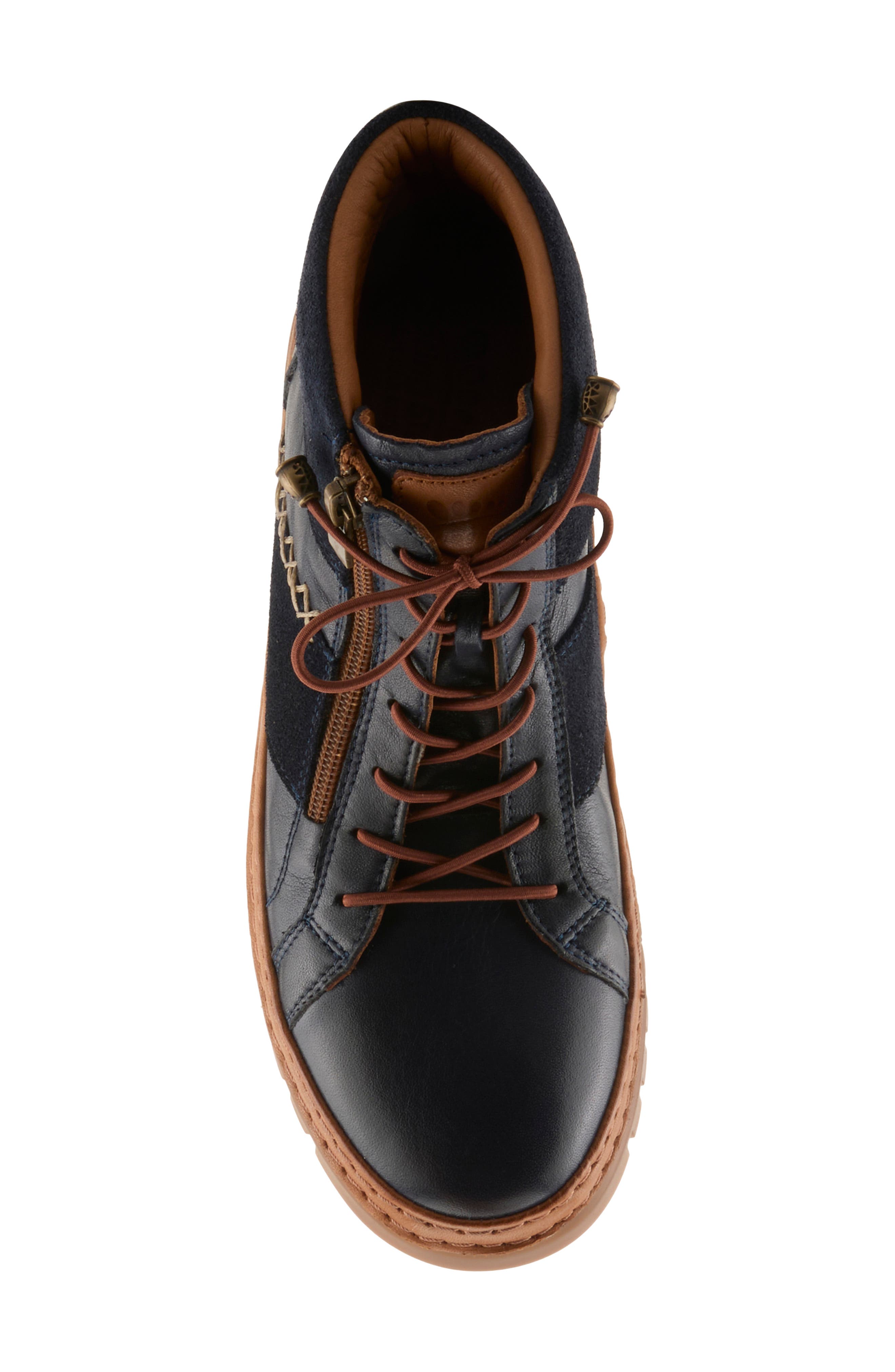Mixmod High Top Sneaker, Alternate, color, NAVY