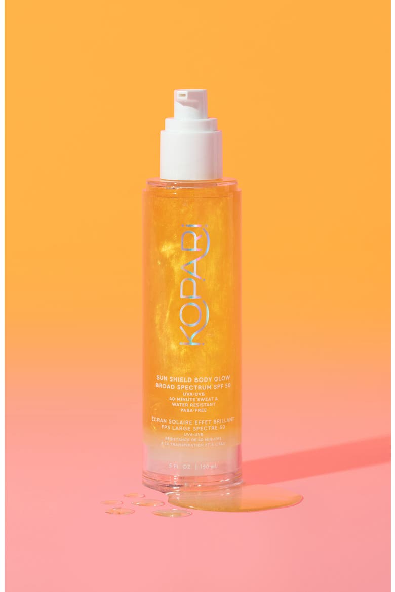 Sun Shield Body Glow Sunscreen SPF 50, Alternate, color, NO COLOR