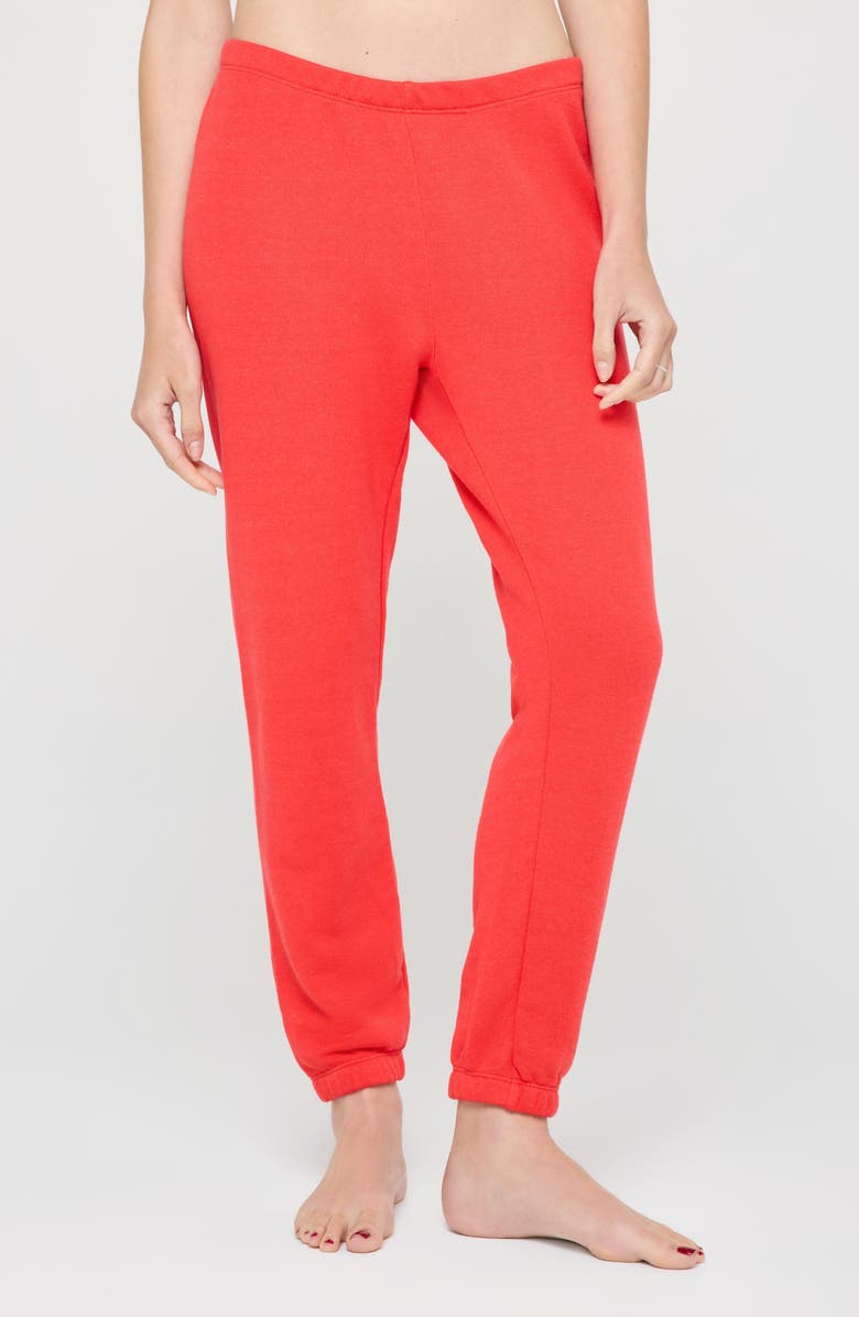 Spiritual Gangster Love Heart Luna Sweatpants, Main, color, 