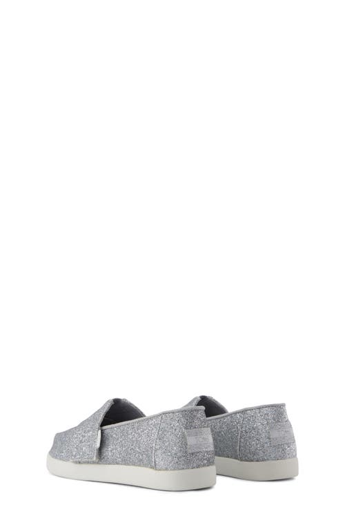 Toms Kids' Alpargata Sneaker In Silver