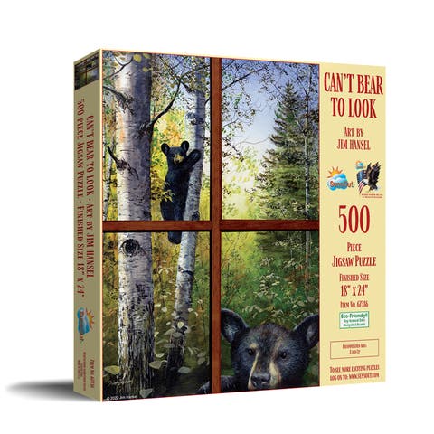 Can't Bear to Look 500 piece Jigsaw Puzzle for Adults