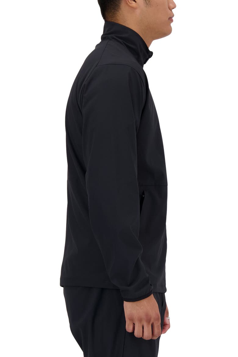 Athletics Stretch Woven Jacket, Alternate, color, BLACK