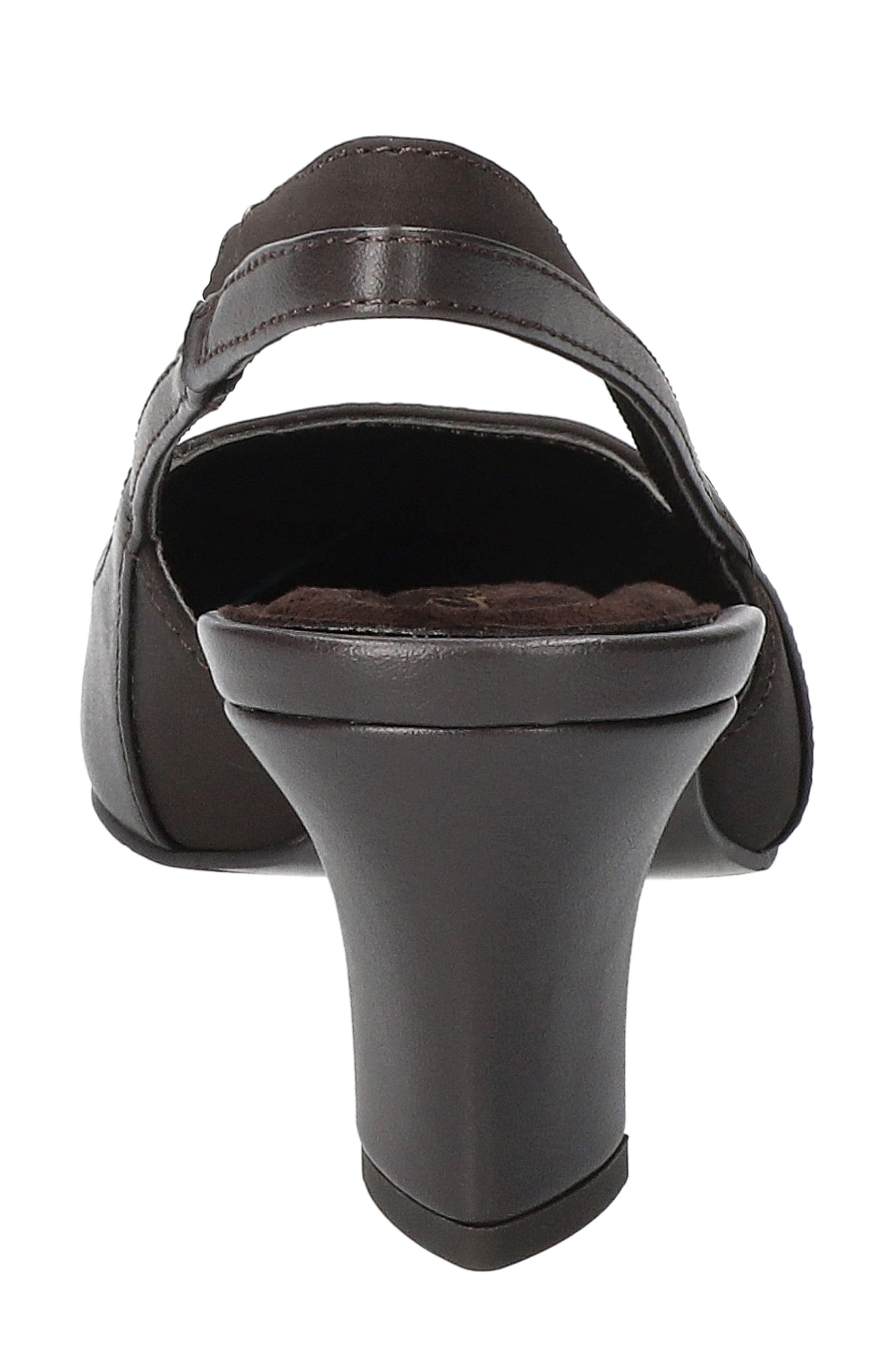 EASY STREET Dessa Slingback Pointed Toe Pump, Alternate, color, Brown