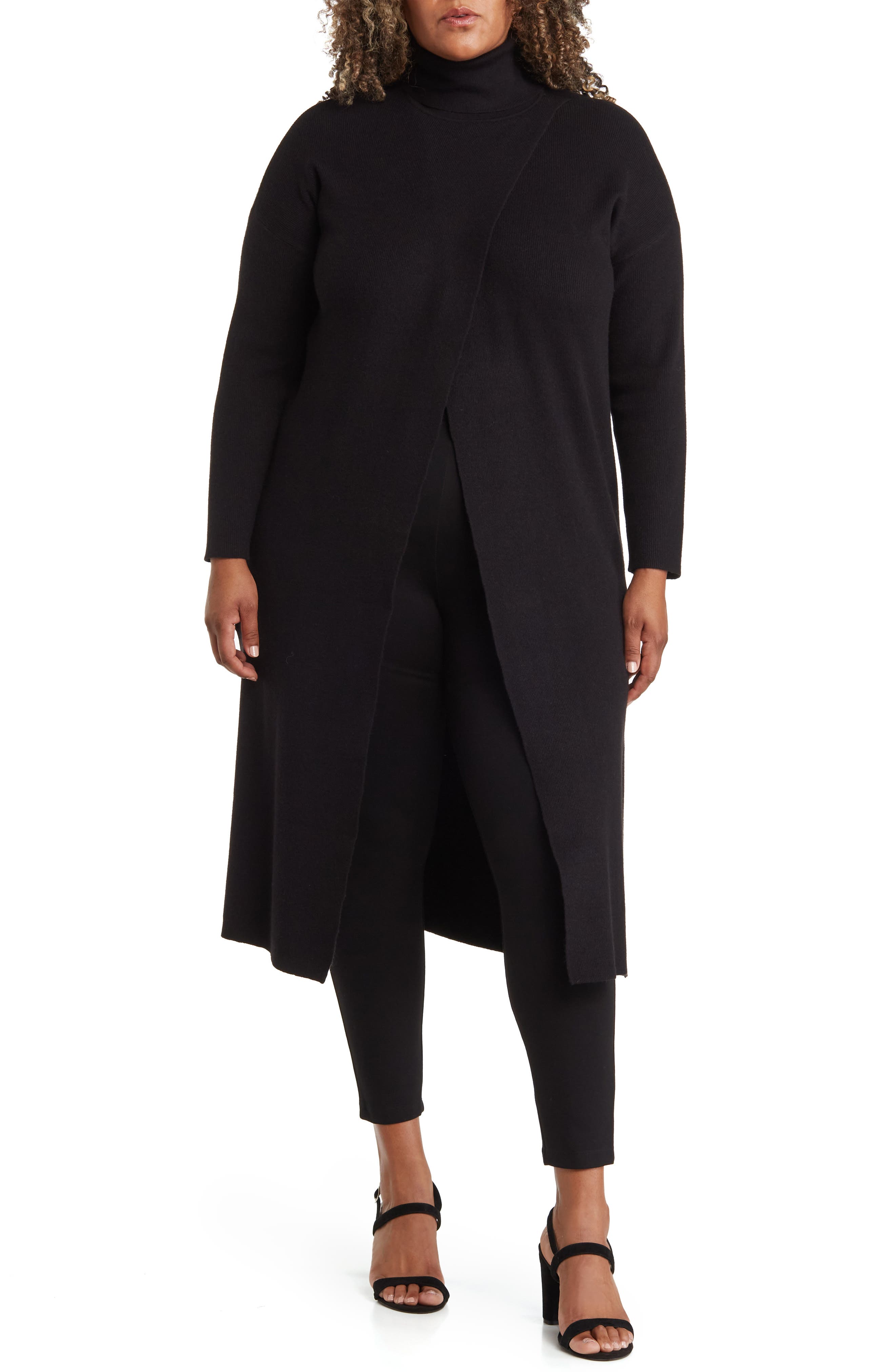 BY DESIGN Brenda Turtleneck Maxi Dress