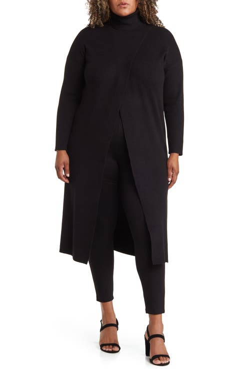 Brenda Turtleneck Maxi Dress (Plus)